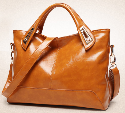 Strap Satchel Handbag