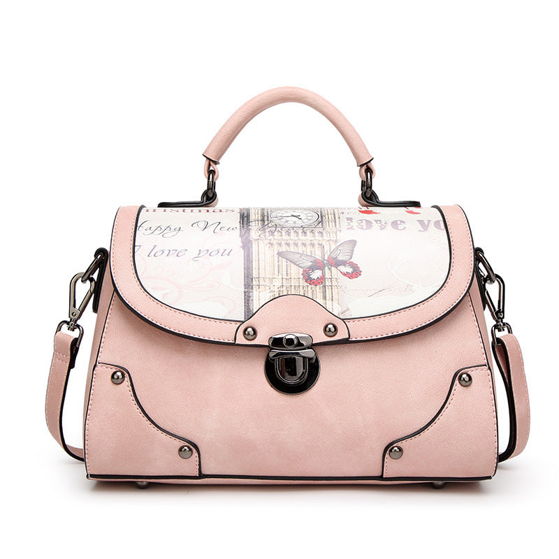 Fashion Printed Female Handbag