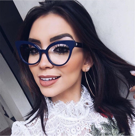 Thick Framed Fashion Glasses