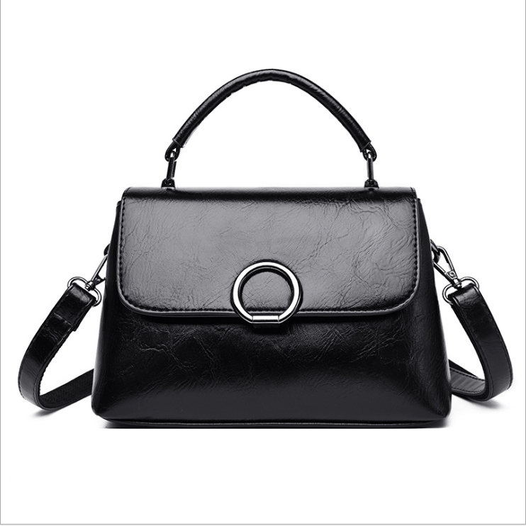 Stylish Leather Crossbody Handbag