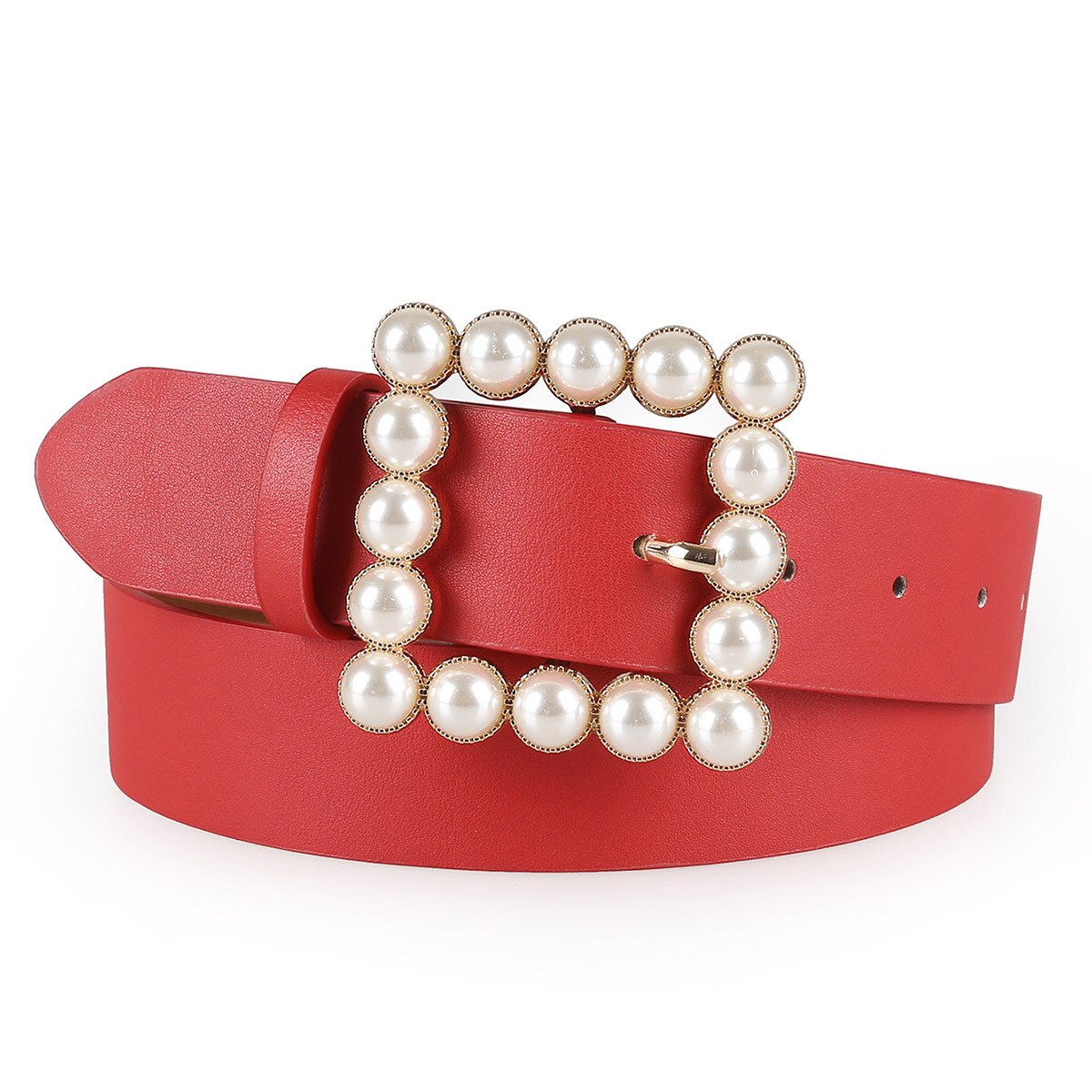 Pearl Buckle Belt