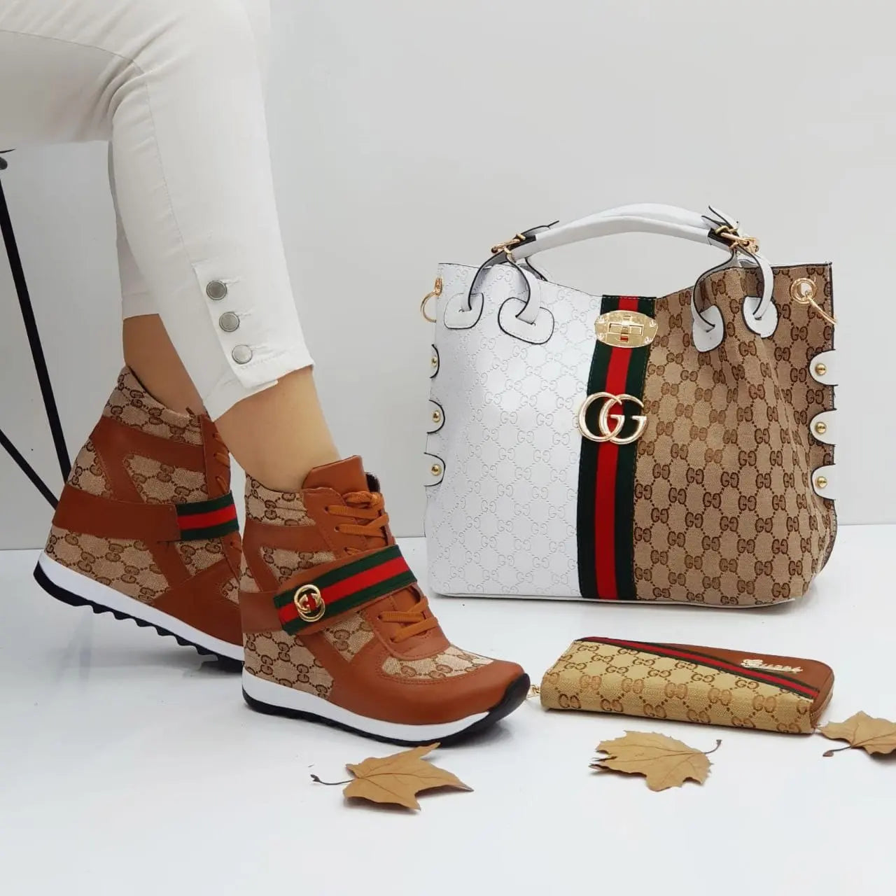 Handbag Shoes Set 2075