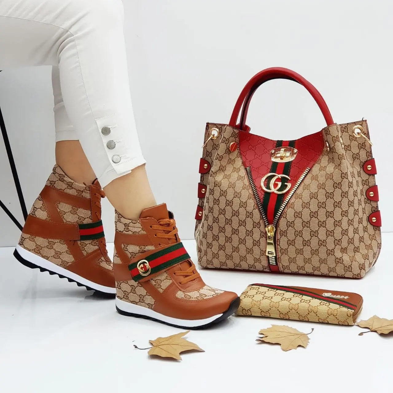 Handbag Shoes Set 2076