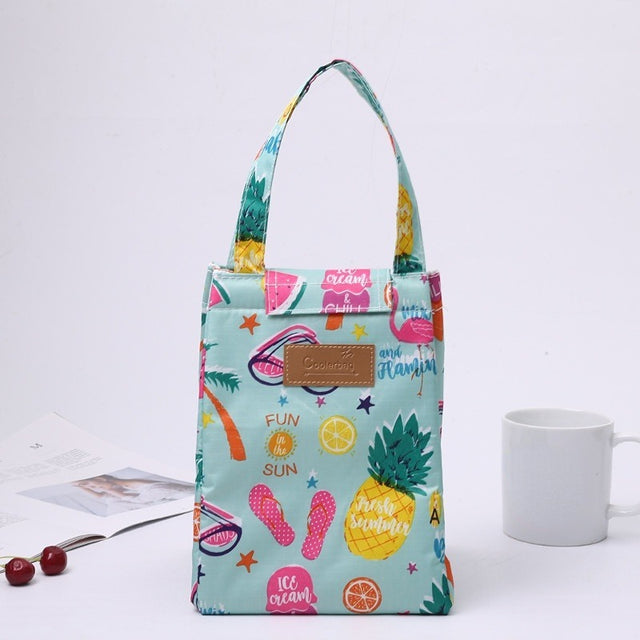 Travel or office food refrigerated bag