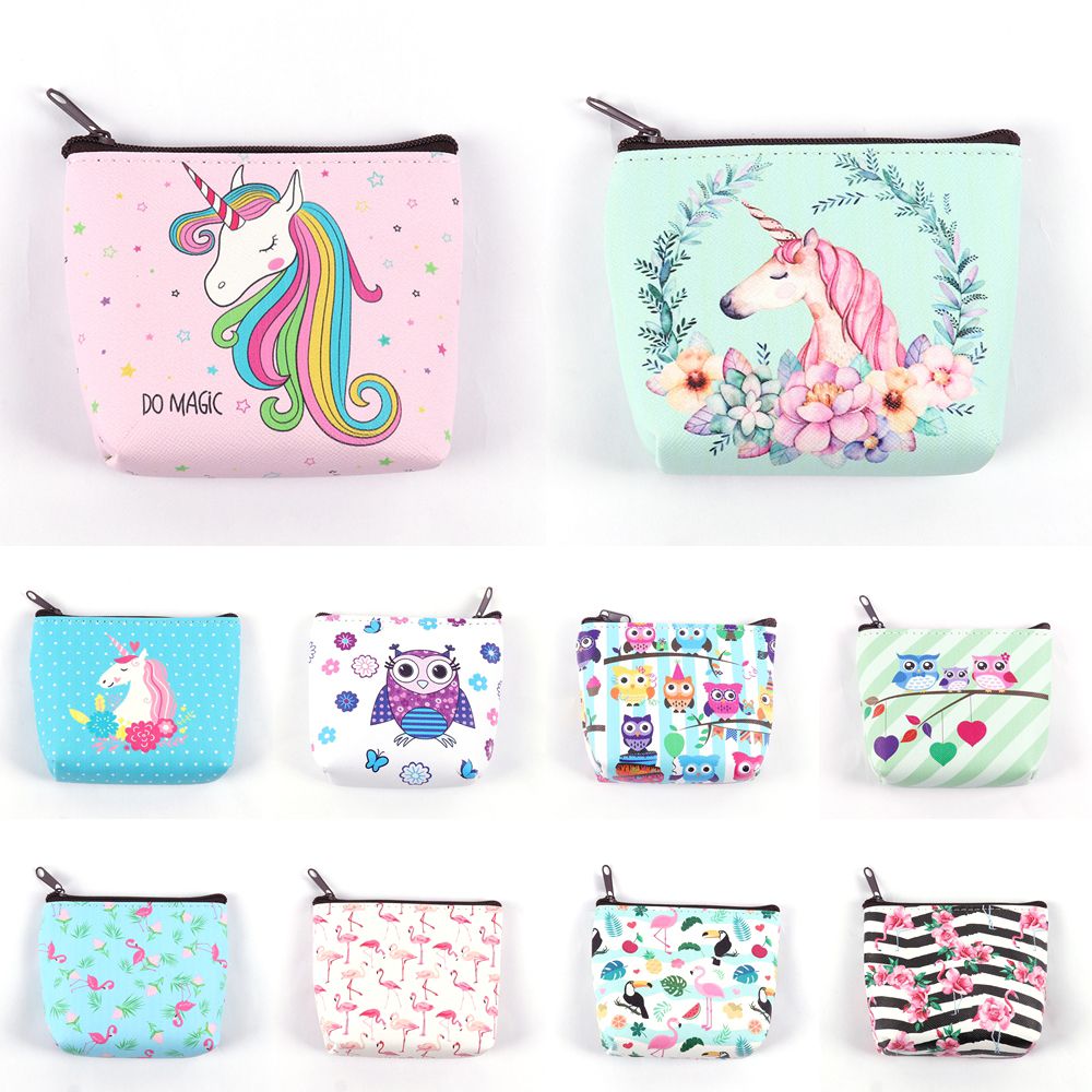 Owl/Unicorn/Flamingo Printing Mini Bags